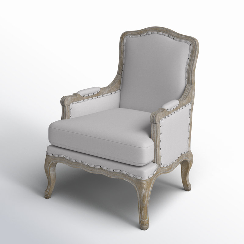 Fauteuil de 29 po de large Mahlum, Polyester taupe