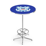Round Metal Base Dining Table