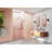 Umbra 55 in. x 78 in. Fully Frameless Wall Hinge Towel Bar Shower Door-90573915