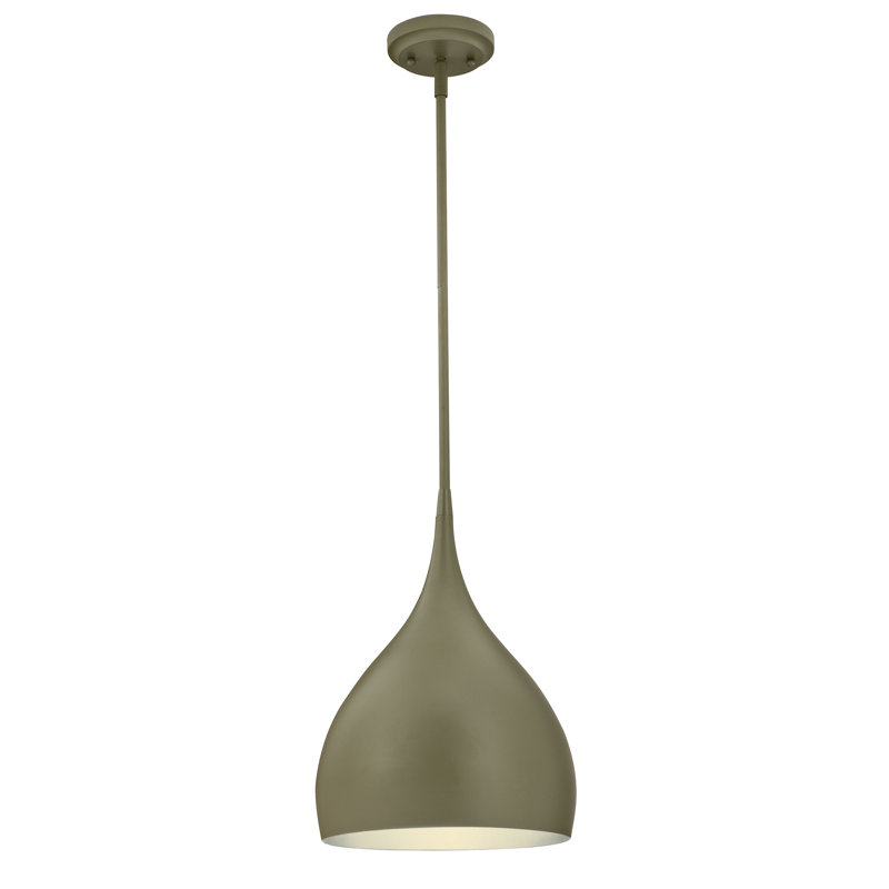 Kenzie 1 - Light Grey Single Pendant