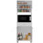 Armoire élégante à deux portes - H 66,81 po x l 14,21 po x P 23,91 po-94239263