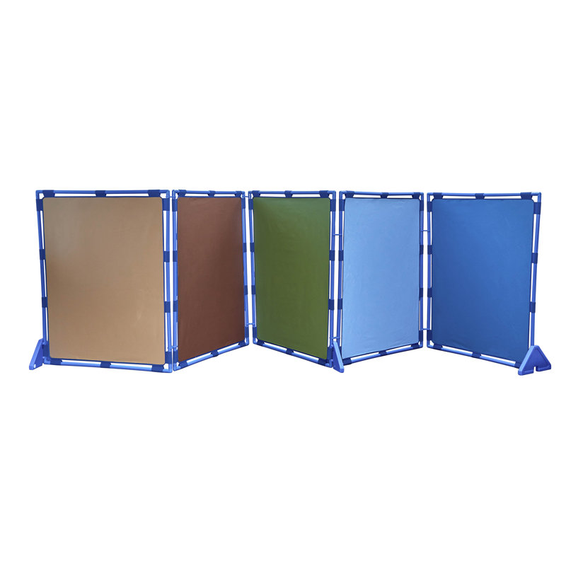 Woodland Earth-Tone Vinyl Folding PlayPanel Set - 5 Panels
