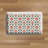Anti-Fatigue Kitchen Comfort Mat, Block Print Garden In Coral Lattice-126412697-126412696