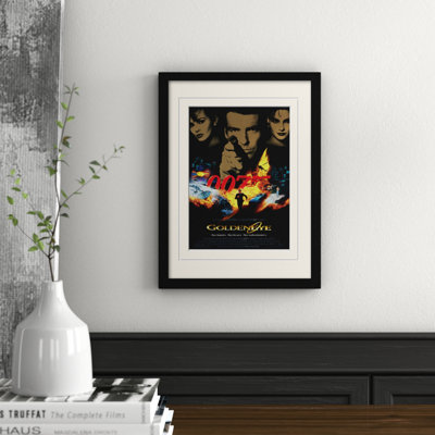 Goldeneye One Sheet by James Bond - Single Picture Frame Print