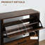 Armoire à chaussures Rustic Brown