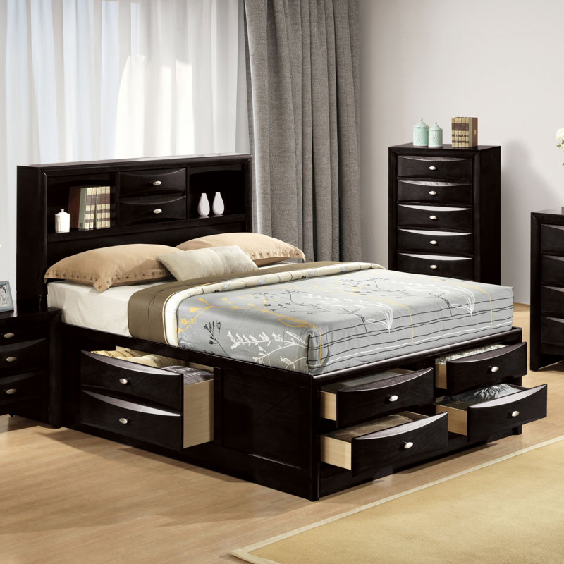 Urbanek Bed, King, Black