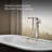 Volute 63 In. X 28-3/8 In. Freestanding Bath With Base