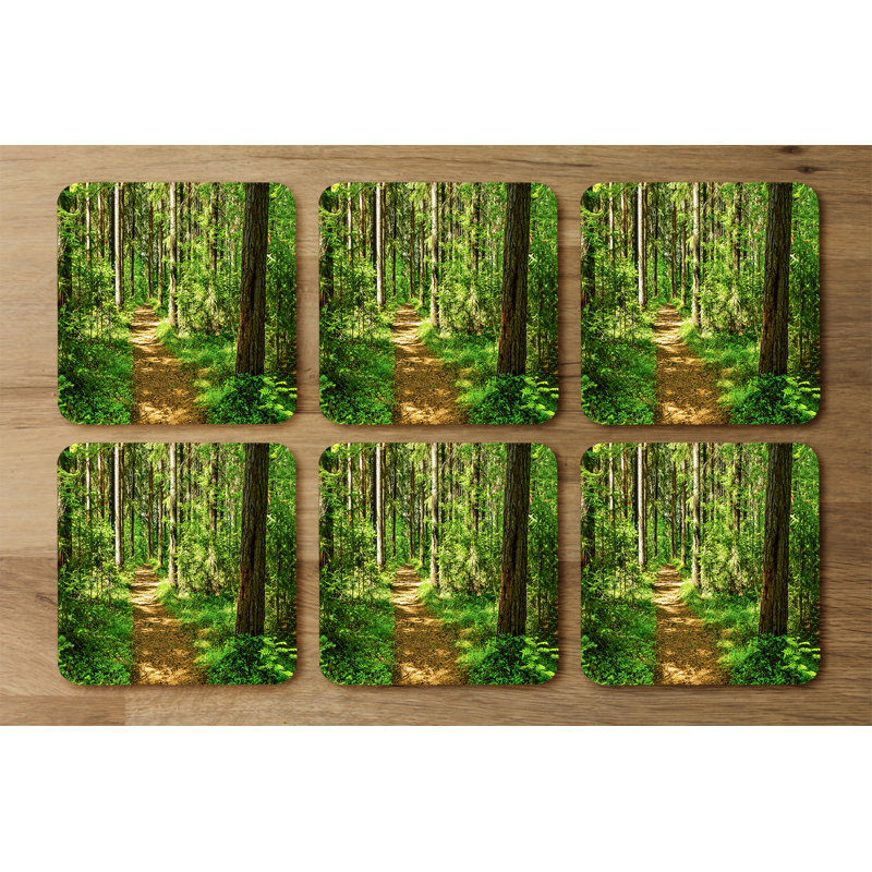 Dubenko Square 6 Piece Coaster Set