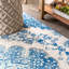 Tapis crème / bleu Lathan Bohemian FLAIR Boho-2064200677
