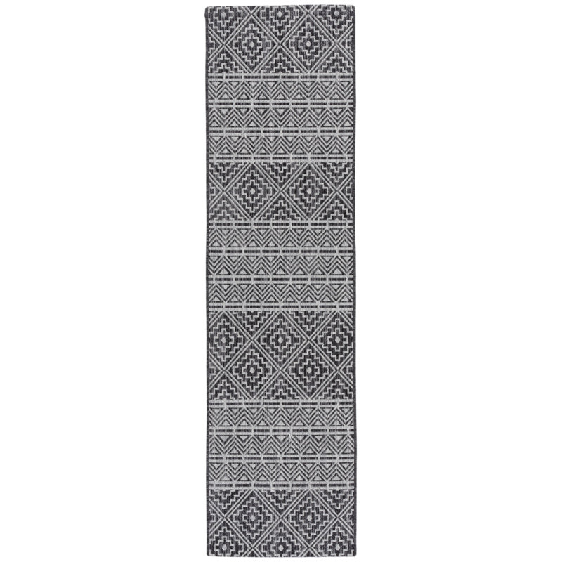 Tapis d'intérieur / extérieur Sulligent Performance Southwestern, Tapis de couloir 2 pi 3 po x 8 pi
