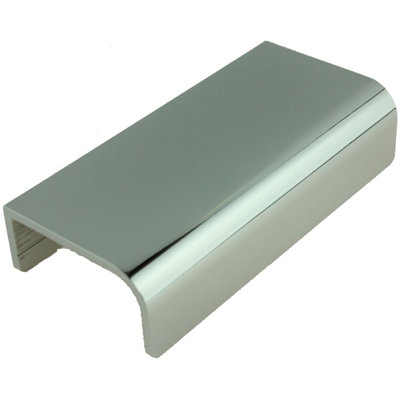 3-3/4" Chrome Highlights Knuckle Pull Polished Chrome