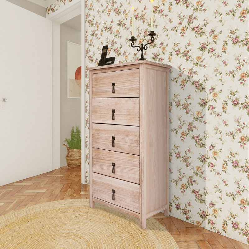 Jamieson 54 cm W Chest of 5 Drawers