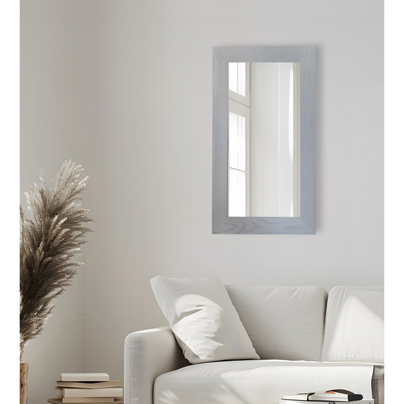 Miroir Ebark Designs Ebark, Gris, 22 po x 33 po