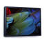 Plumes de perroquet bleu et vert - reproduction d'art sur toile traditionnelle-67407441-67407442