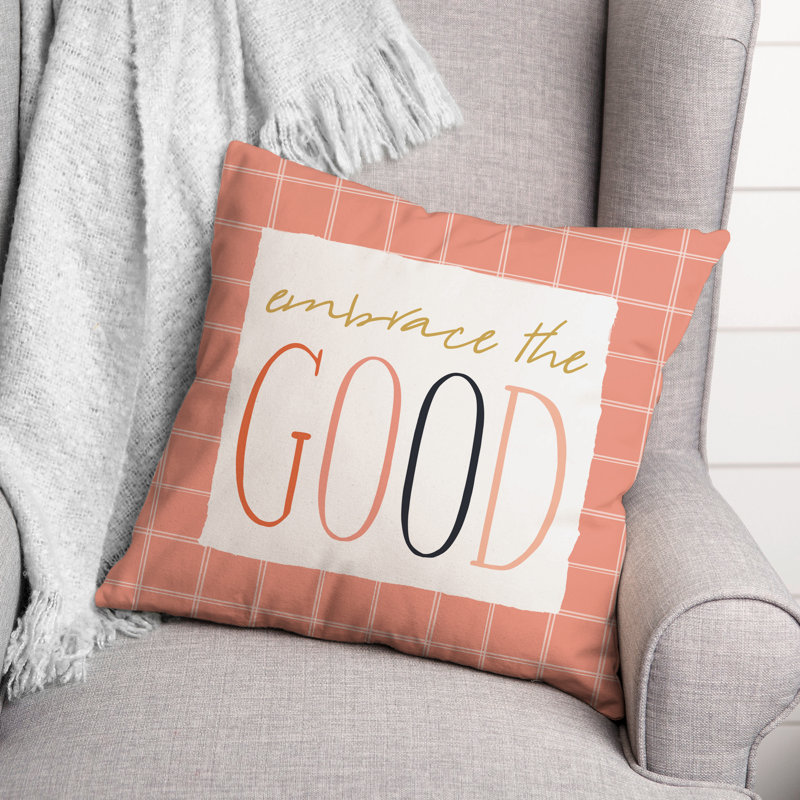 Plaid Throw Pillow