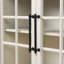 Meuble télé 97 po pour téléviseurs de 88 po ou moins avec espace de rangement et tablettes réglables, blanc / chêne-903817466-888739227