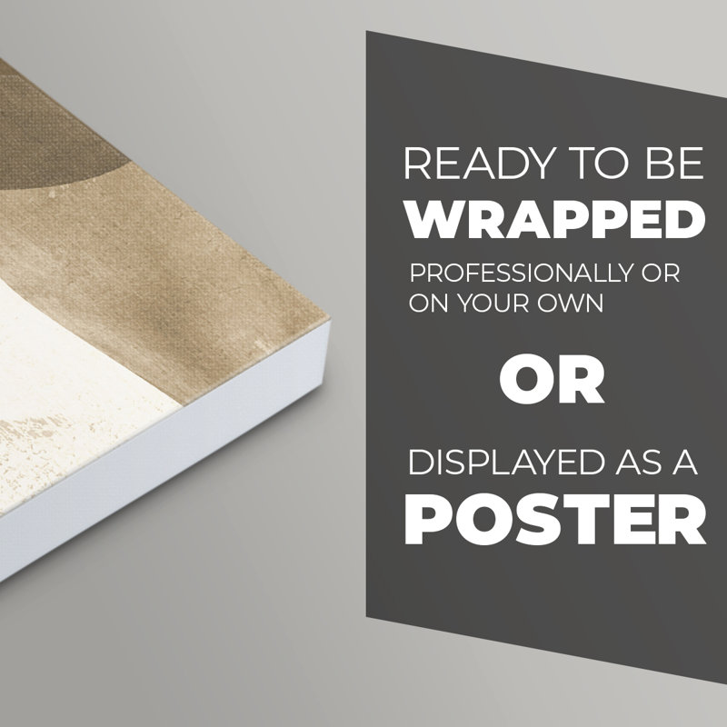 Neutral Object I -Canvas Print Only - NOT FRAMED, 18" H x 12" W