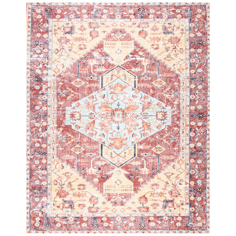 Fields Hand Loomed Performance Oriental Rug, Rectangle 8' x 10'