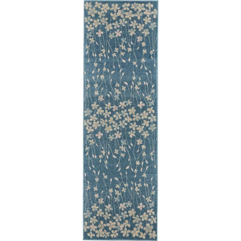 Zaizi Floral Indoor Rug, Runner 2'3" x 7'3"