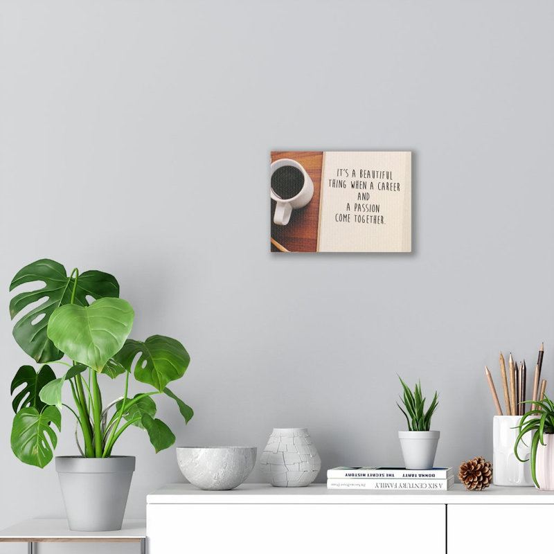 A Passion Come Together - Wrapped Canvas Print, 13cm H x 18cm W