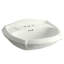 Portrait® Vitreous China U-Shaped Pedestal Bathroom Sink-10940274-19195583