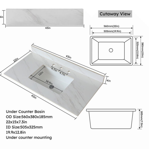 Dimensions du produit