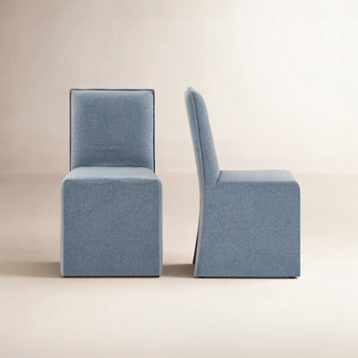 Catalan Linen Parsons Dining Chair
