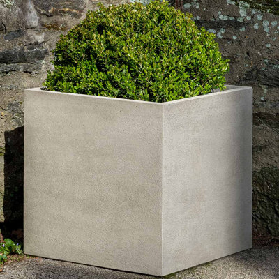 Pot à fleurs cubique, moyen