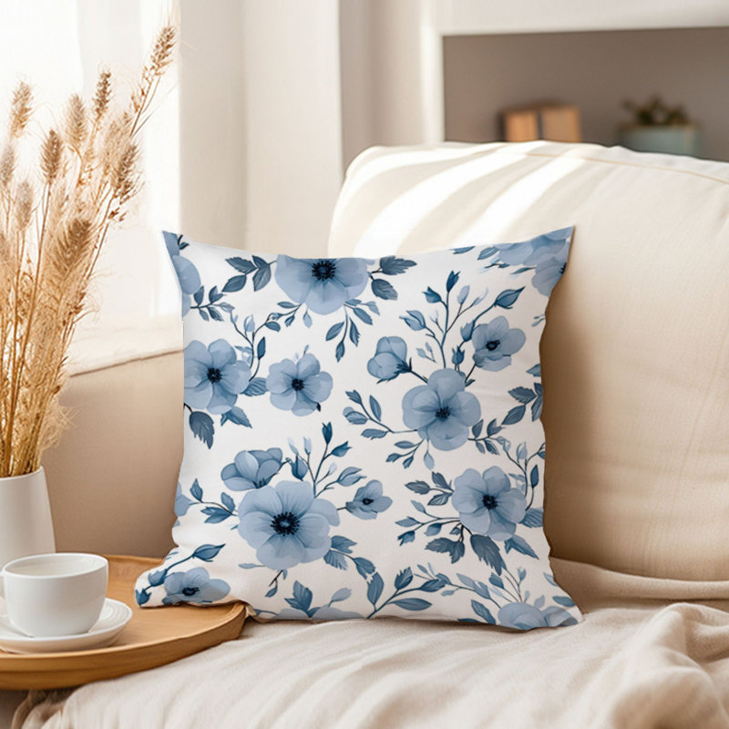 Floral Pillow Cover