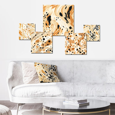 Chrisanthe - Abstract Wall Art Set Of 5