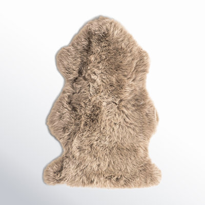 Izola Hand-Woven Sheepskin Rug