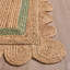 Tapis géométrique en jute tissé à la main Inaki-1148371160