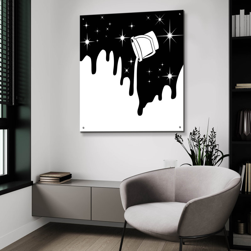 Epic Art «Mini Mal 1» par Mark Ashkenazi, acrylique «Mini Mal 1» par Mark Ashkenazi, H 36 po x l 36 po x P 0,2 po