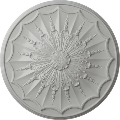 Médaillon de plafond 27 po x 27 1/8 po x P 2 5/8 po