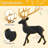 Wadi Deer Rust Resistant Aluminum Garden Statue