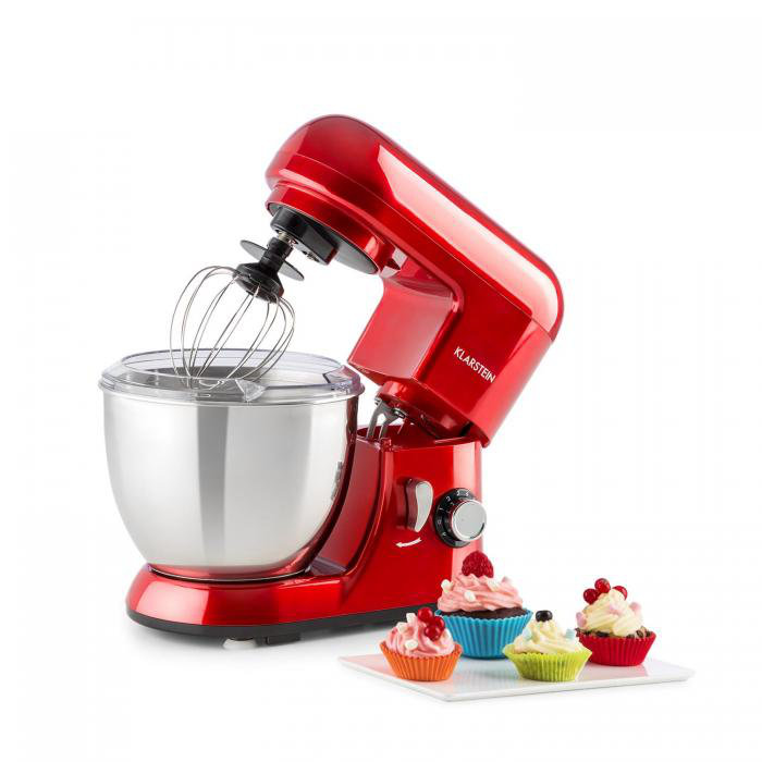 Klarstein Bella 4L Stand Mixer, Red
