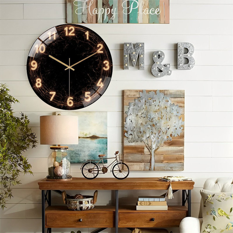 Horloge lumineuse 12 po