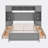 Michiya Bookcase Bed