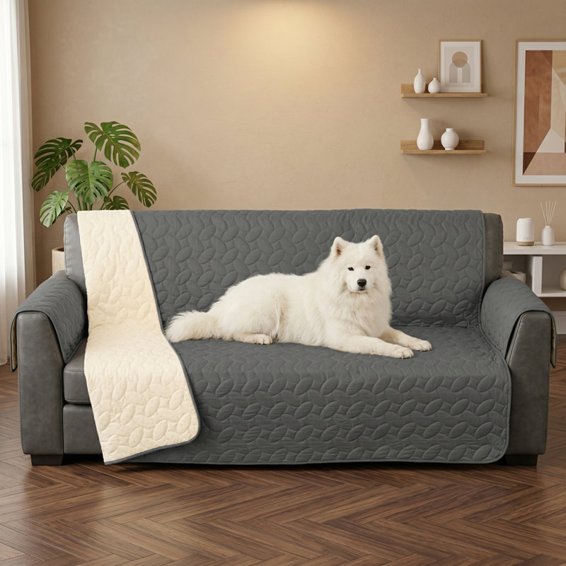 New Design Pet Bed Cover. Water-Resistant Dog Bed Blanket for Sofas and Furniture. Dimensions: 30x70 Inches. Color: Dark Grey.