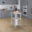 Table en acier inoxydable avec 2 tablettes inférieures KitchQuip Express - H 35 po x l 18 po x P 24 po-60901501