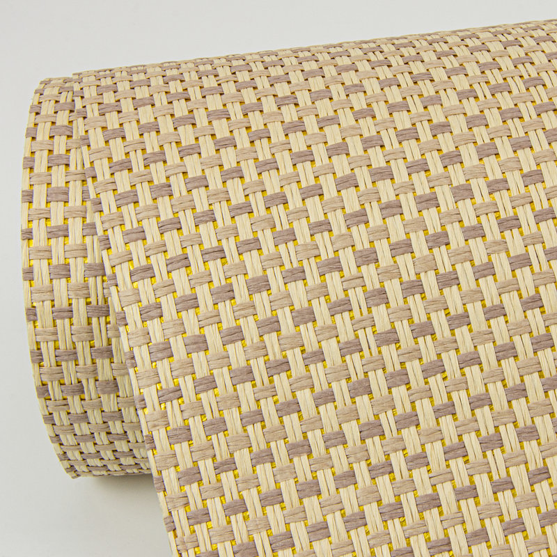 Loom Abstract Grass Cloth Wallpaper Roll