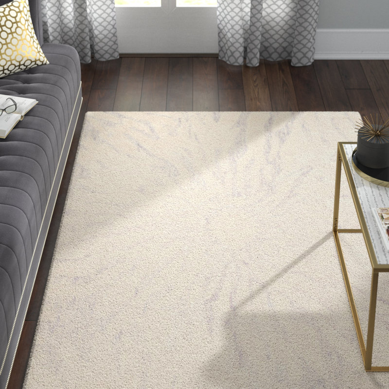 Jefferson Hand Tufted Wool Abstract Rug, Rectangle 8' x 10'