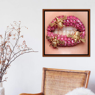 «Bumble Bees» par Vlada Haggerty - impression d'art graphique