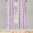 Flower Semi-Sheer Rod Pocket Curtain Panels-45200569-45212584