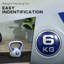 20 cm L x 14 cm W x 24 cm Polyurethane Kettlebell-1409332104