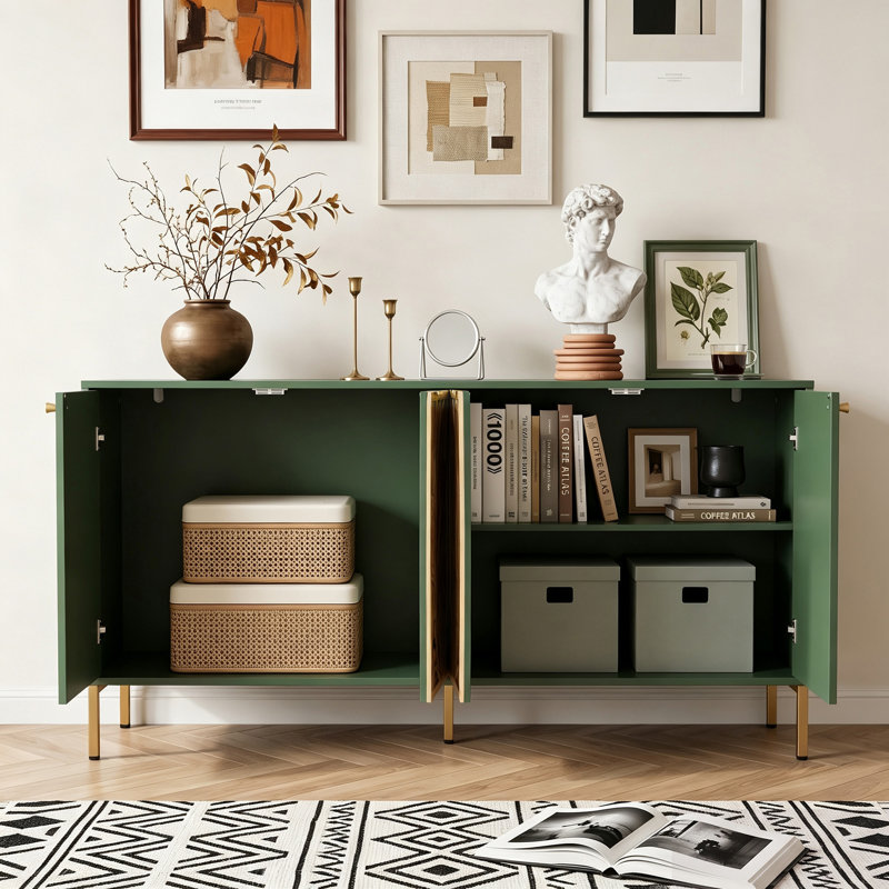 Buffet 59 "avec rangement, Green