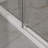 Frameless Shower Door, 48" W X 72" H Sleek Silent Sliding Glass Door, 1/4" (6Mm) Thick Tempered Clear Glass With Easy-Clean Coating, Heavy-Duty 304 Stainless Steel-123404398