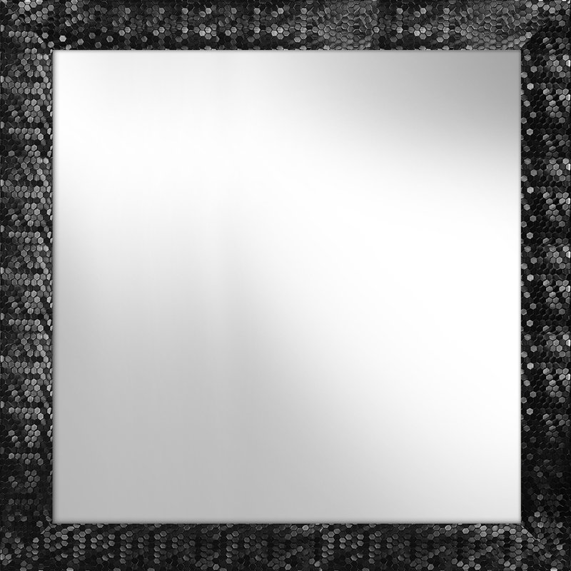 Zolder Plastic Leaning Mirror, Black