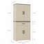 Armoire moderne en bois avec cadre robuste et DEL, avec un tiroir pour plus de fonctionnalité et de style.