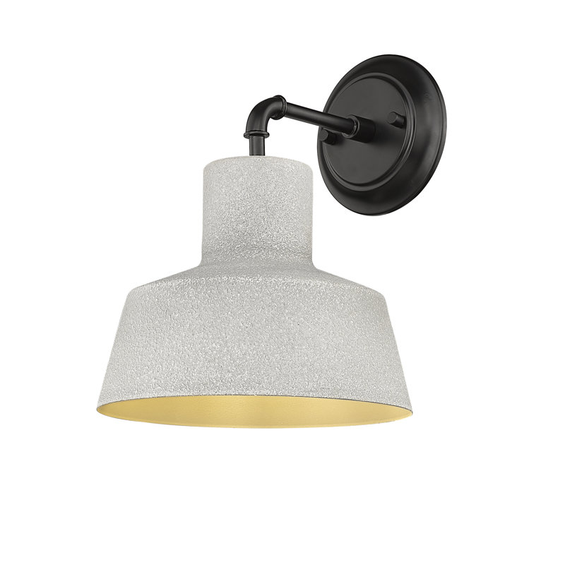Jakalia 1 Light Outdoor Wall Sconce, 11.5" H x 9" W x 10.5" D